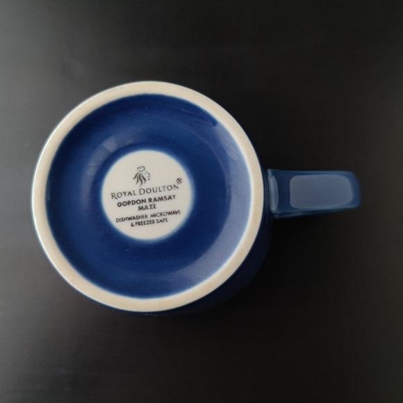 Gordon Ramsay | Royal Doulton | blue 💙 Maze series Mug - Picture 5 of 8